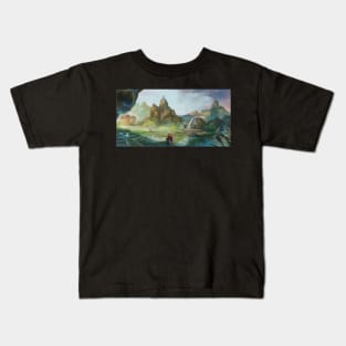 Undyne mountain Kids T-Shirt